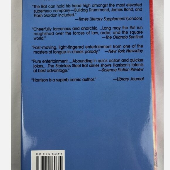 Stainless Steel Rat Harry Harrison Lot Of 7 HC/DJ Book Club Editions 1972-1999 - Picture 5 of 16